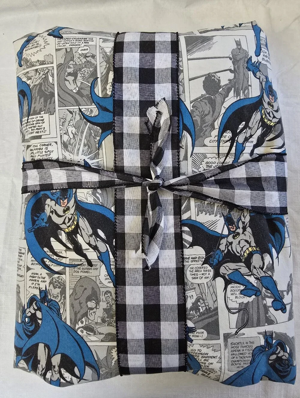 Pottery Barn Batman Cityscape DC Comics Duvet Cover Twin Size